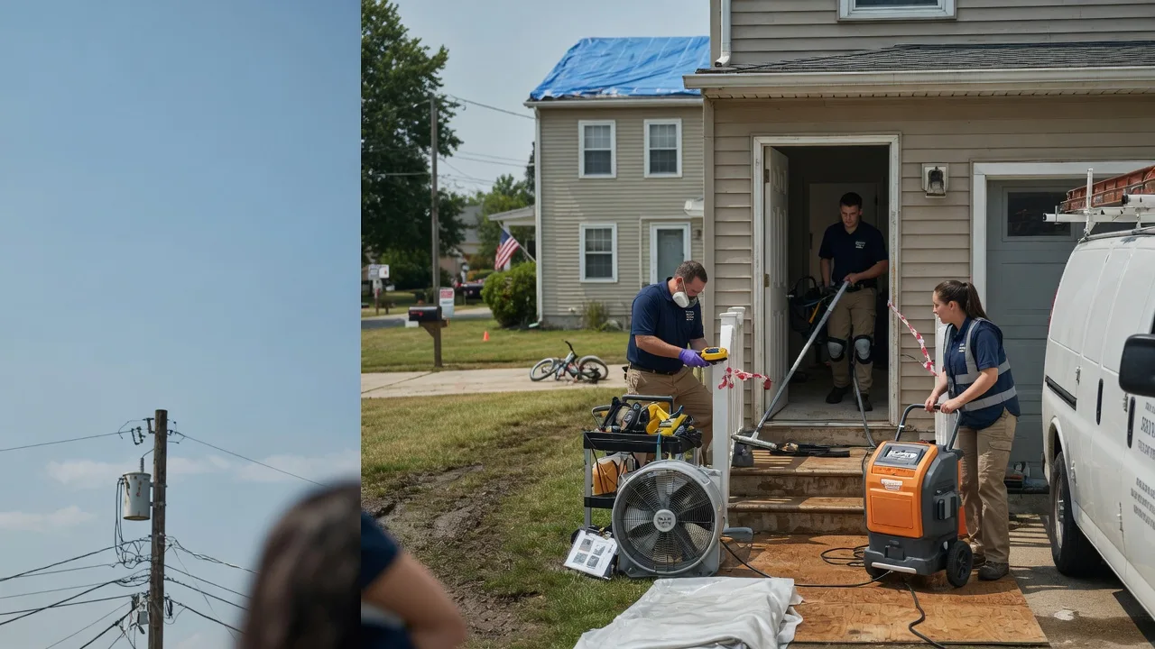 Water Damage Repair in Poland, IN near me